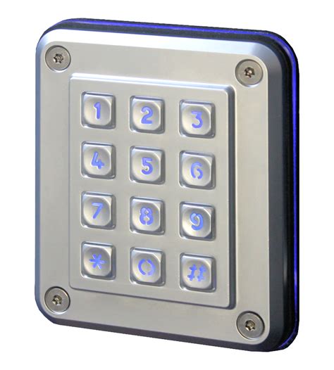 Vandal Resistant Keypad Progeny Access Control