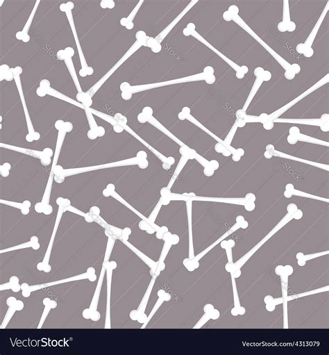 Seamless Bone Texture Royalty Free Vector Image