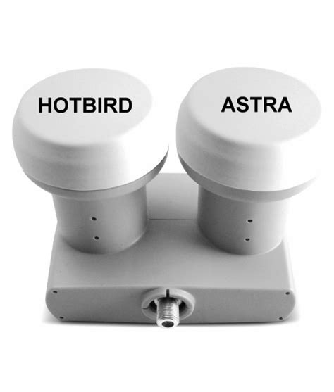 Lnb Monobloco Hd Universal 2 Satélites Astra E Hotbird