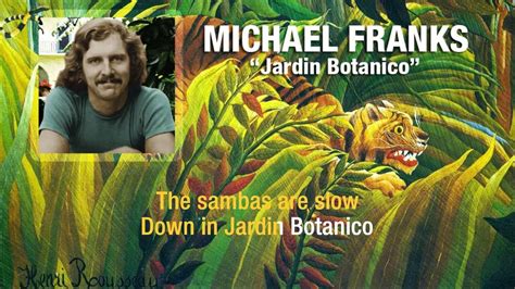 Jardin Botanico Michael Franks Karaoke Remastered Youtube