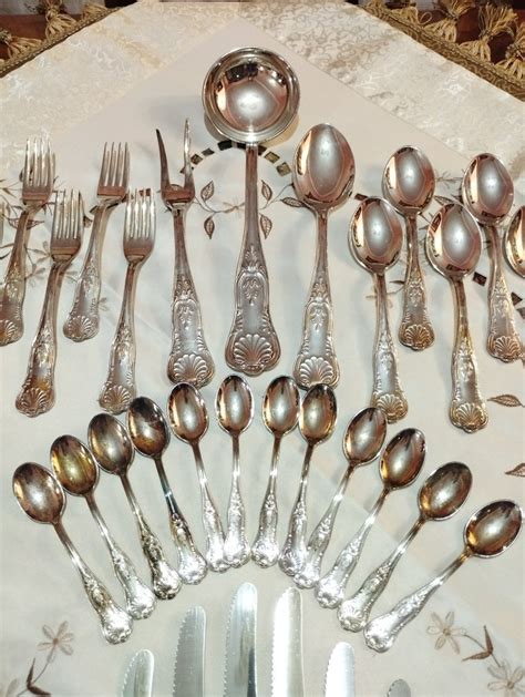 Cutlery set for 12 (51) - Silverplate - Catawiki