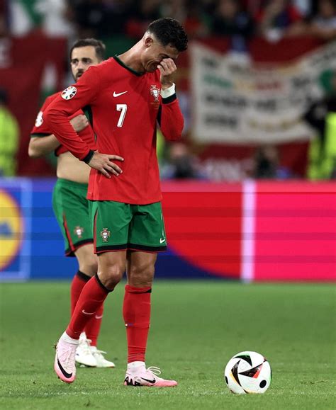 El Desconsolado Llanto De Cristiano Ronaldo Al Fallar El Penal De La