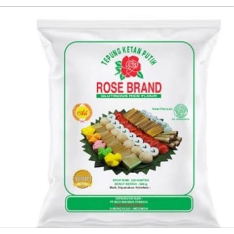 Jual Tepung Ketan Rose Brand Kemasan Premium Gr Shopee Indonesia