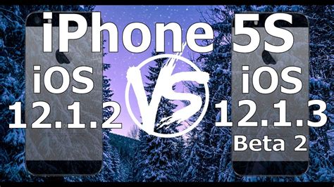 Speed Test Iphone 5s Ios 12 1 3 Beta 2 Build 16d5032a Vs Ios 12 1