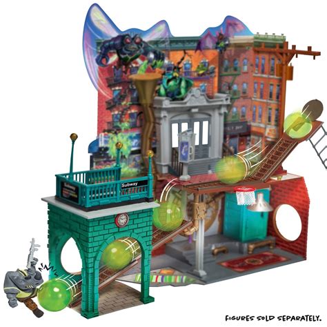 Teenage Mutant Ninja Turtles: Mutant Mayhem Sewer Lair Playset | Smyths Toys UK