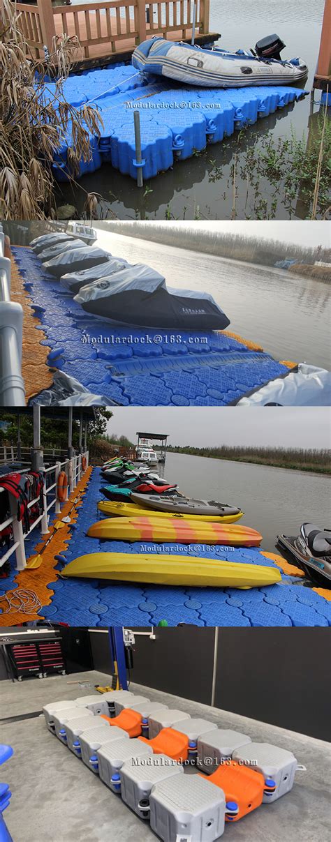 China High Sale Jet Ski Jet Float Floating Dock Cubes Use HDPE Plastic Suitable Jet Ski for ...