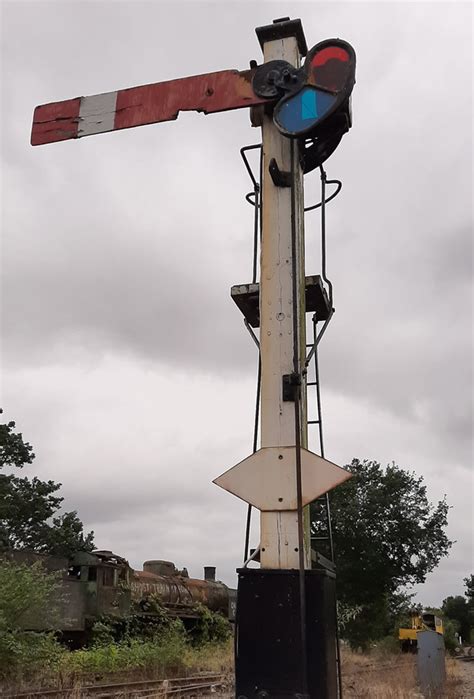 Railroad Semaphore Signal