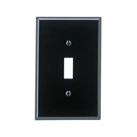 Black Switch Plates Wall Plates The Home Depot