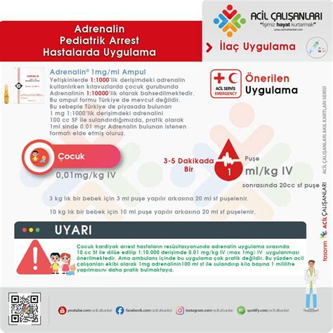 Adrenalin Pediatrik Arrest Hastalarda Kullan M Acil Al Anlar