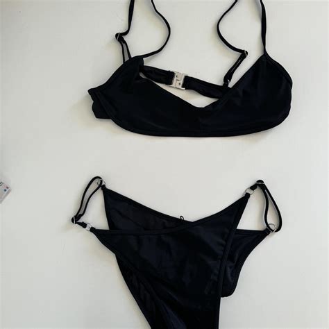 Glassons Black Bikini Worn Once Pictured And Depop