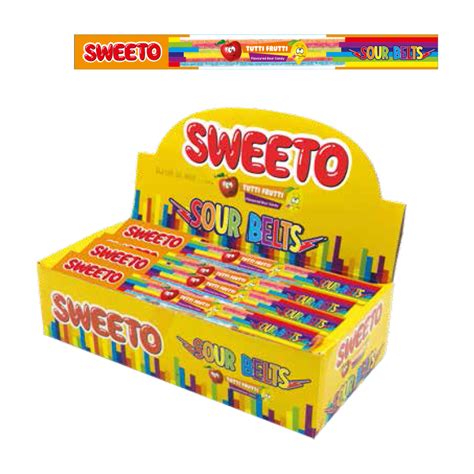 Sweeto Sour Belt Rainbow 15g Welcome To Sweeto Confectionery World