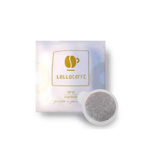 Cialde Lollo Oro Espresso Mm Ese Oro Nero Coffe Store