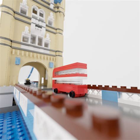 3D Lego Creator Expert - Tower Bridge - TurboSquid 1858084