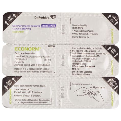 Econorm Cap Mg Pharmville