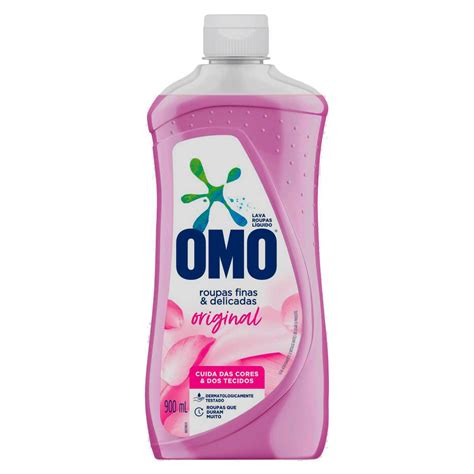 Omo Roupas Finas E Delicadas - Sabão Líquido OMO Roupas Finas e Delicadas Original 900 ml - Carrefour