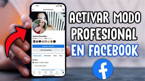 Como ACTIVAR El Modo Profesional En Facebook Desde El Celular 2024