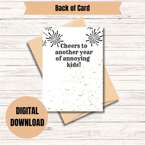 Funny Fathers Day Greeting Card Digital INSTANT Download - Etsy