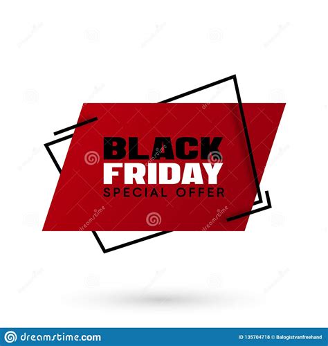 Ejemplo Del Vector De La Venta De Black Friday Ilustración del Vector