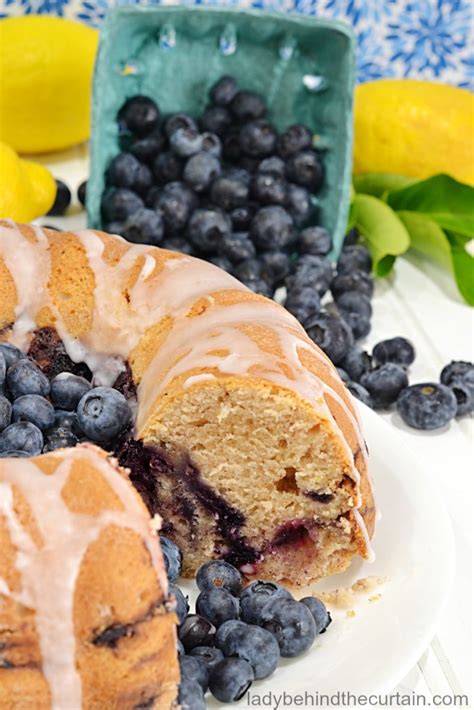 Blueberry Lemon Breakfast Cake