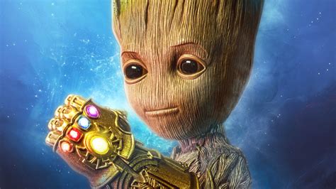 1920x1080 Baby Groot Gauntlet 4k Laptop Full Hd 1080p Hd 4k Wallpapers