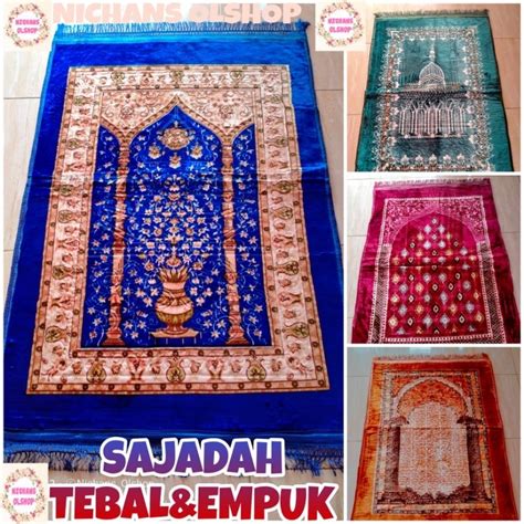 Jual Sajadah Rumbai Sajadah Tebal Empuk Dan Nyaman Sajadah Busa Bulu