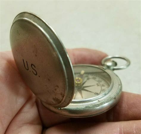 Vintage Wwii Longines Wittnauer Us Military Compass Pocket Watch Typeのebay公認海外通販｜セカイモン