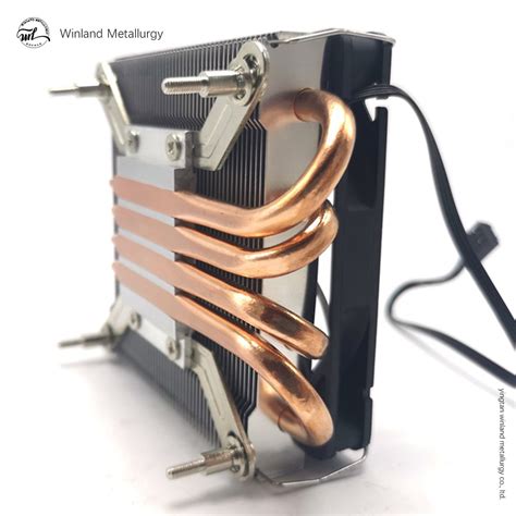 All Copper Heat Pipe Radiator Laptop Cooling Module Cpu Heat Sink Tube