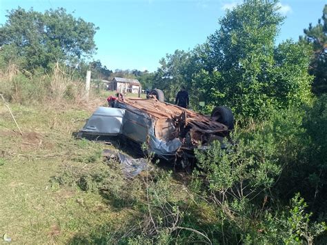 Mujer Herida En Un Despiste Y Vuelco En Campo Viera