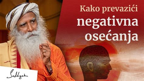 Kako prevazići negativna osećanja Sadhguru YouTube