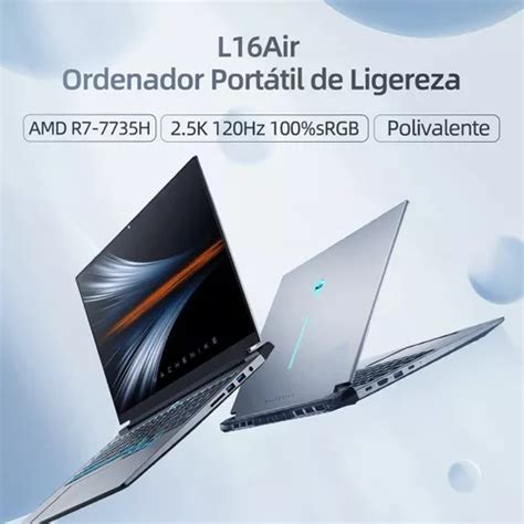 Portátil Ultrabook L16air 16 Plateado 16gb De Ram 512gb Ssd Amd Ryzen 7