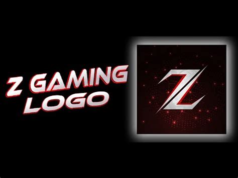 Z GAMING LOGO | SPEED-ART - YouTube