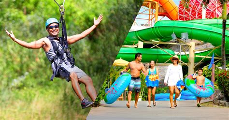 3 Zipline Wet N Wild Admission Waikiki Transportation Coral