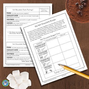 Hot Chocolate Science And STEM Mixtures And Solutions Grades 2 3 Christmas
