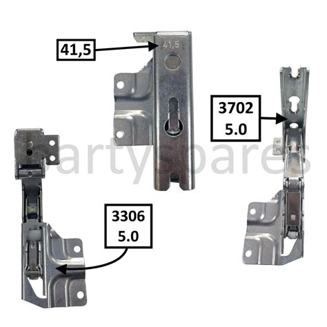 Genuine Bosch Neff Siemans Integrated Fridge Freezer Door Hinge Kit 48 — Bartyspares