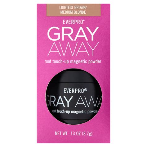 Everpro Gray Away Temporary Root Concealer Touch Up Magnetic Powder