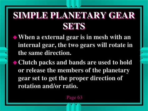 Ppt Planetary Gears Powerpoint Presentation Free Download Id2096198