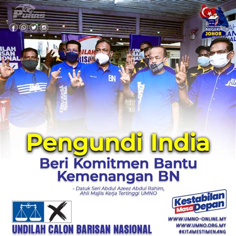 Pengundi India Beri Komitmen Bantu Kemenangan Bn Azeez Rahim