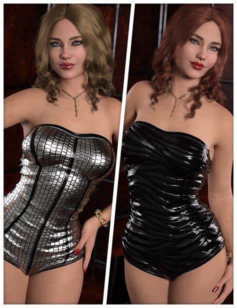 Alluring Textures For Dforce Su Sexy Bodysuit Free Daz D Models