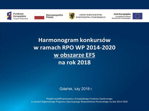 Gdańsk luty 2018 r Projekt współfinansowany z Europejskiego Funduszu