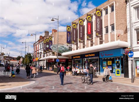 The Town Centre Of Darlington County Durham England Britain Uk