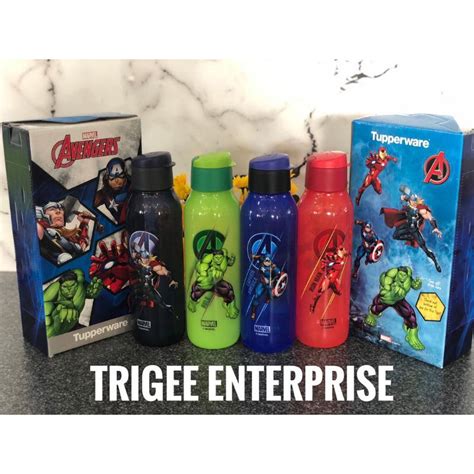 Avengers Eco Bottle Tupperware Ml Shopee Malaysia