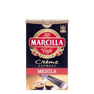 Café molido mezcla Marcilla crème express Caja 250 g Mercadona