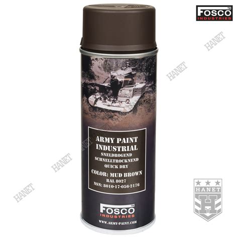 Fosco Army Paint Wojskowa Farba W Sprayu Ml Mud Brown Hanet