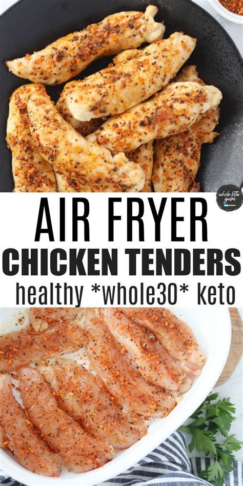 Air Fried Chicken Tenderloin No Breading Whole Lotta Yum Recipe