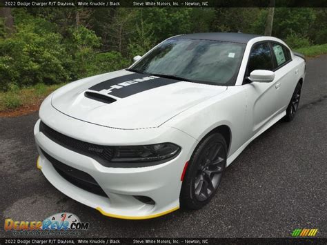 2022 Dodge Charger Rt Daytona White Knuckle Black Photo 2