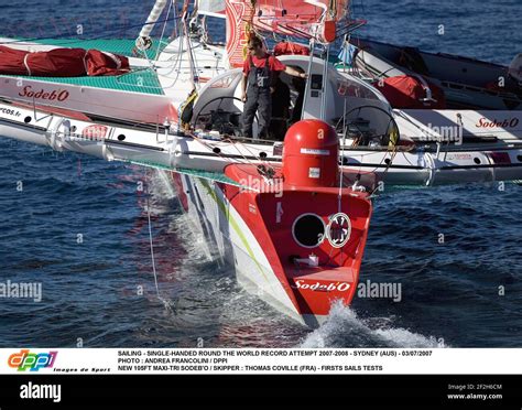 Sailing Single Handed Round The World Record Attempt