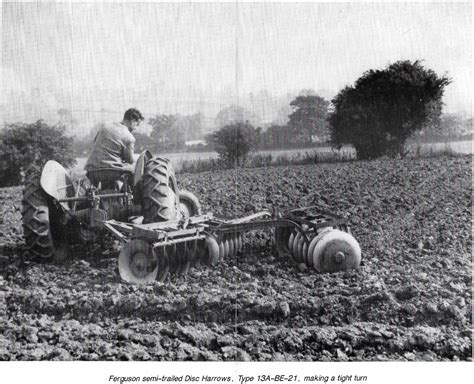 Semi Trailed Disc Harrow Ferguson Club