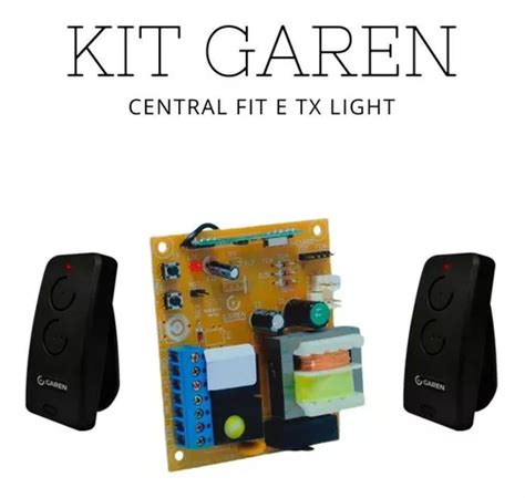 Kit Tx Light Controles Central Classic Fit Ramp Garen Frete Gr Tis