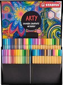 Amazon Pen Set Stabilo Arty Creative Set Pack Of Point