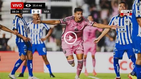 Ver En ESPN Monterrey Vs Inter Miami EN VIVO ONLINE GRATIS